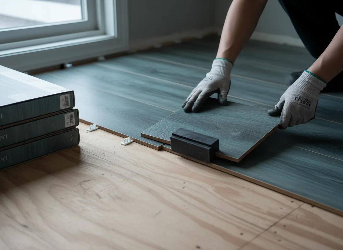 Luxury Vinyl Plank Installation company in Buckholts, TX
